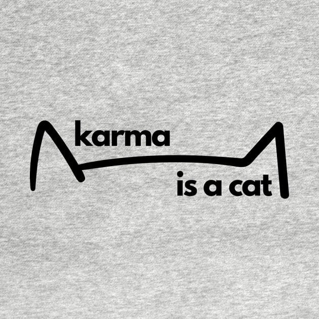 karma is a cat by shoreamy